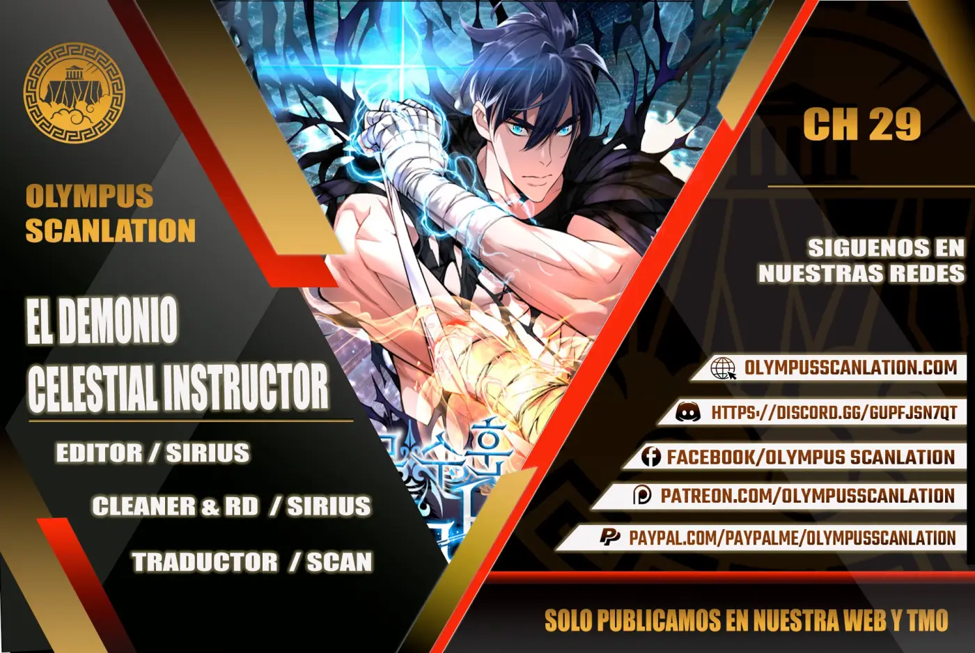 El Demonio Celestial Instructor capítulo 29, página 1