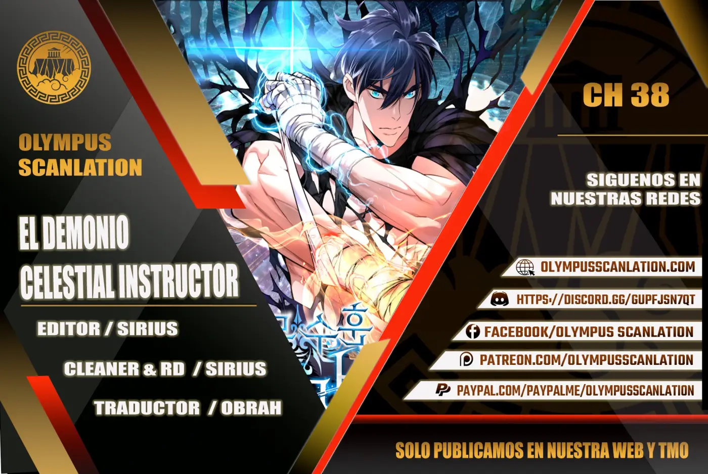 El Demonio Celestial Instructor capítulo 38, página 1