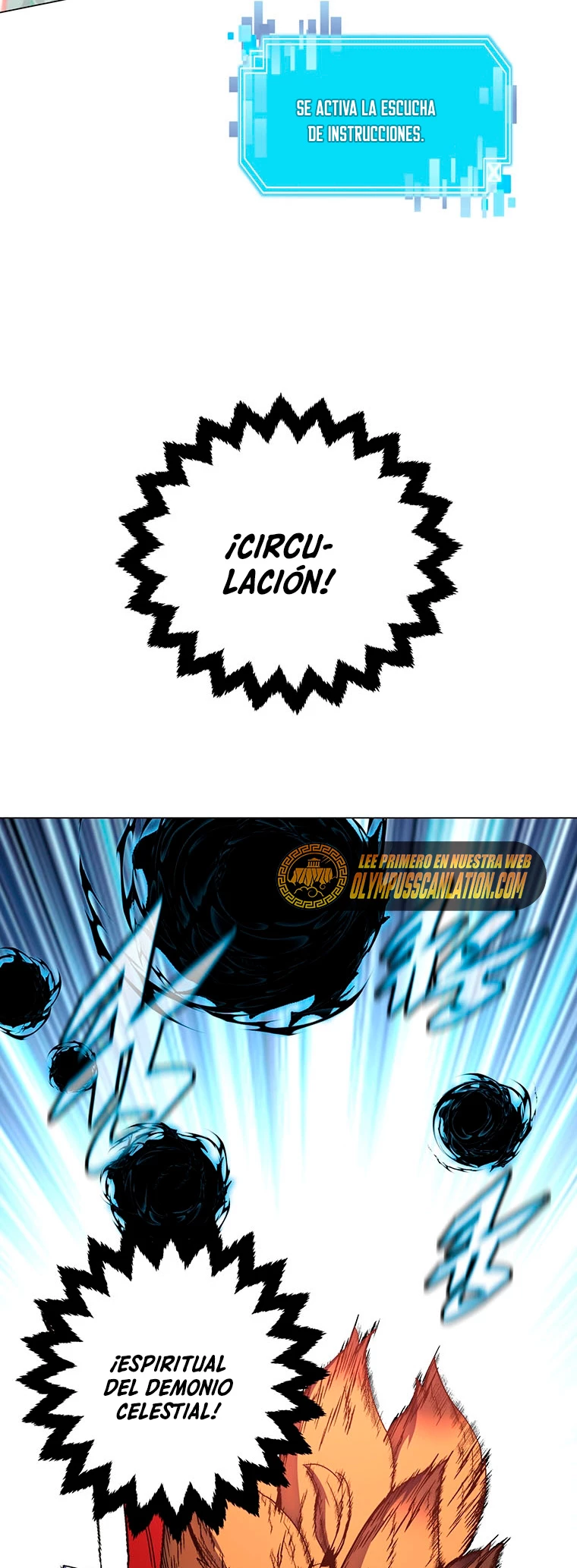 El Demonio Celestial Instructor capítulo 71, página 58