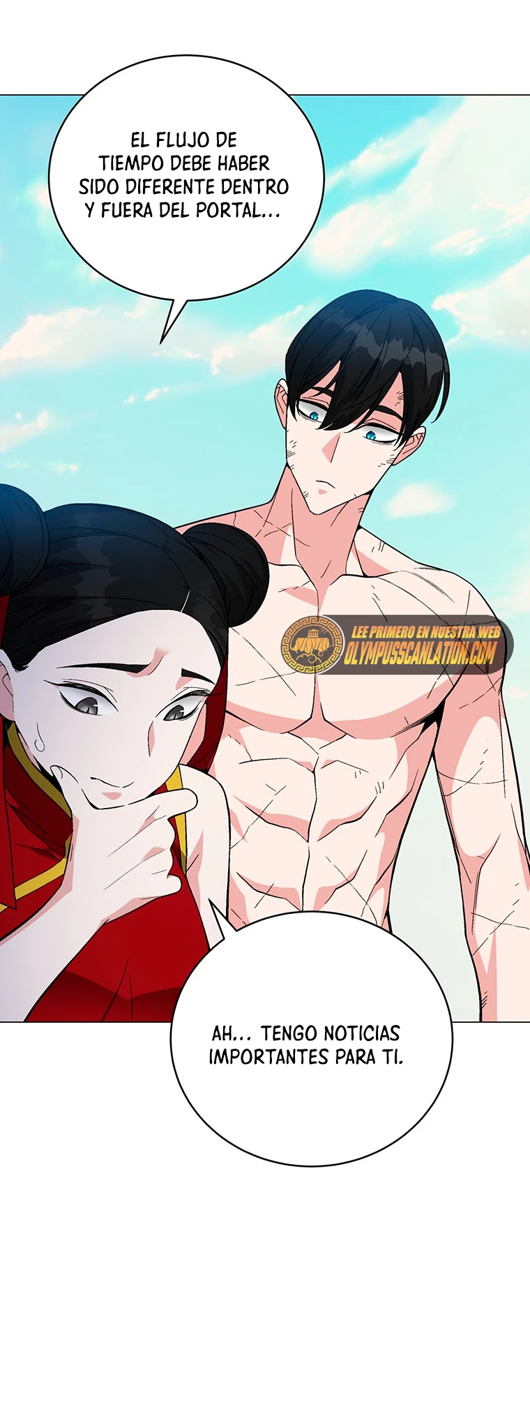 El Demonio Celestial Instructor capítulo 77, página 53