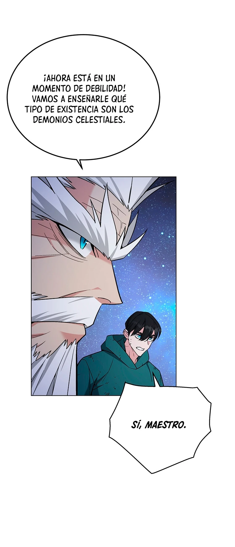 El Demonio Celestial Instructor capítulo 105, página 54
