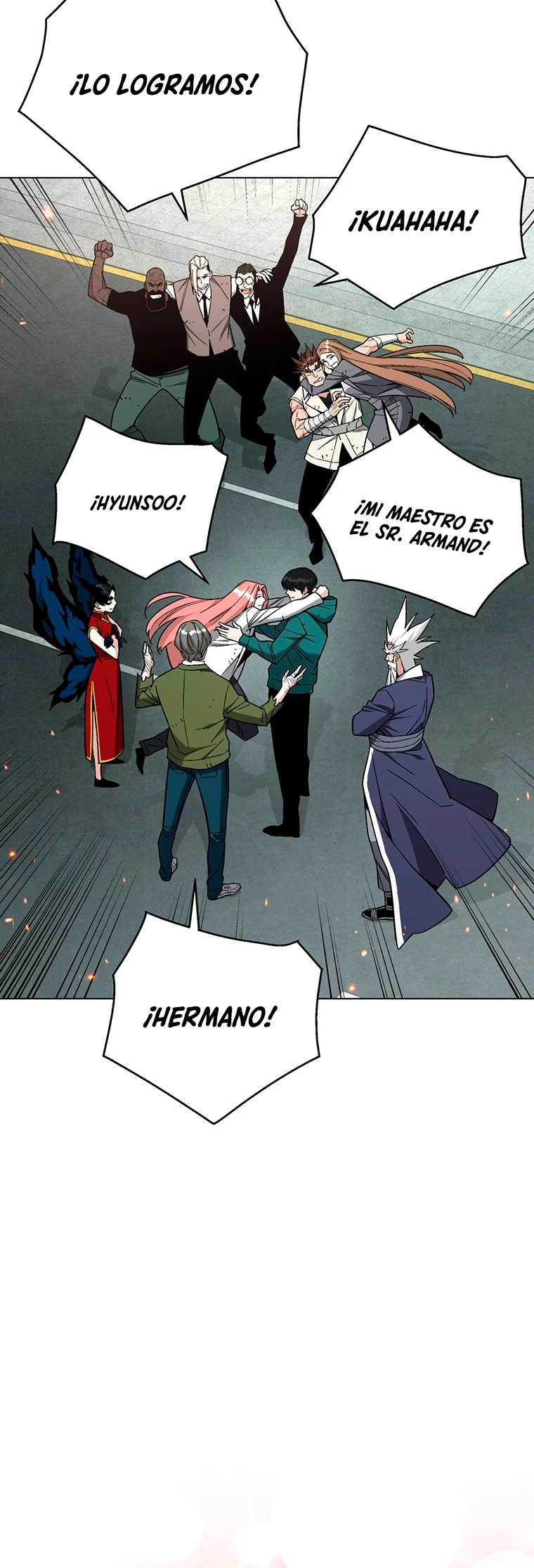 El Demonio Celestial Instructor capítulo 105, página 76