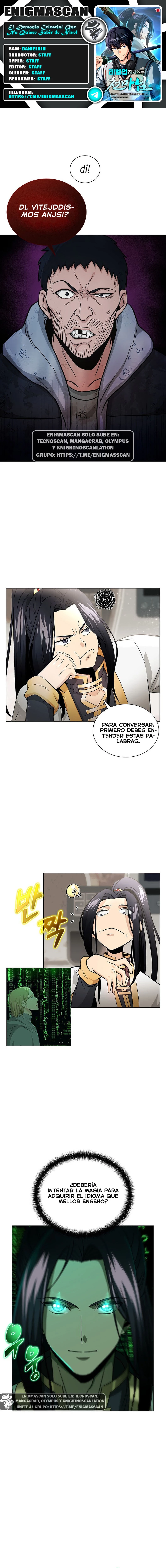 El Demonio Celestial Que No Quiere Subir De Nivel capítulo 3, página 1