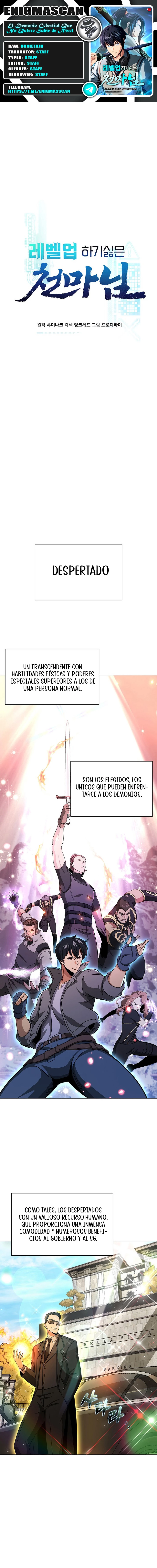 El Demonio Celestial Que No Quiere Subir De Nivel capítulo 9, página 1