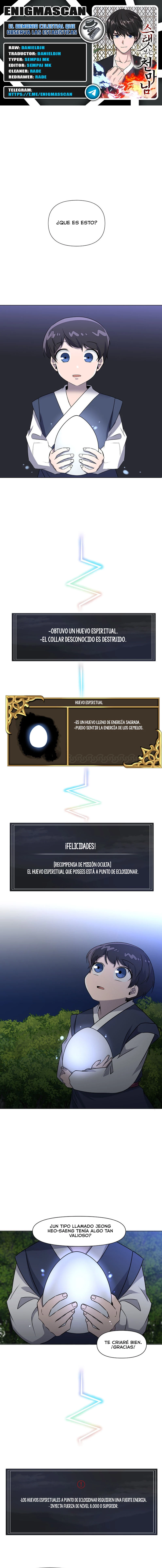 EL Demonio Celestial que Observa las Estadísticas capítulo 8, página 1