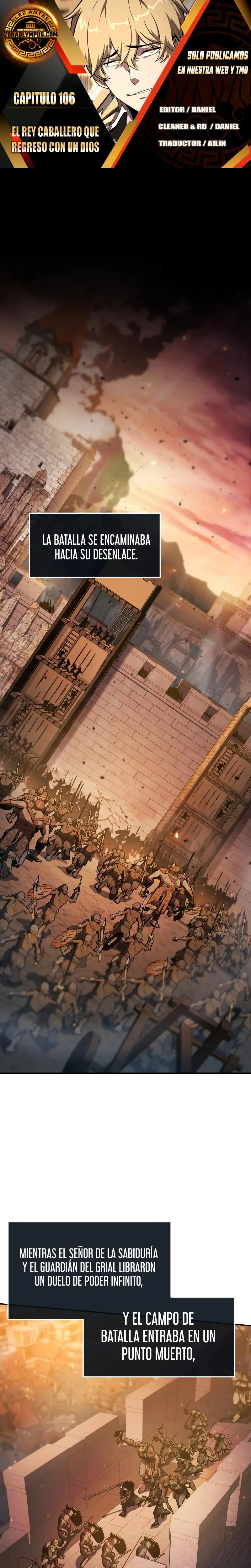 El Devoto Caballero capítulo 106, página 1