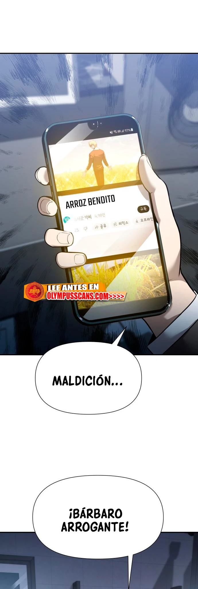 El Devoto Caballero capítulo 7, página 56