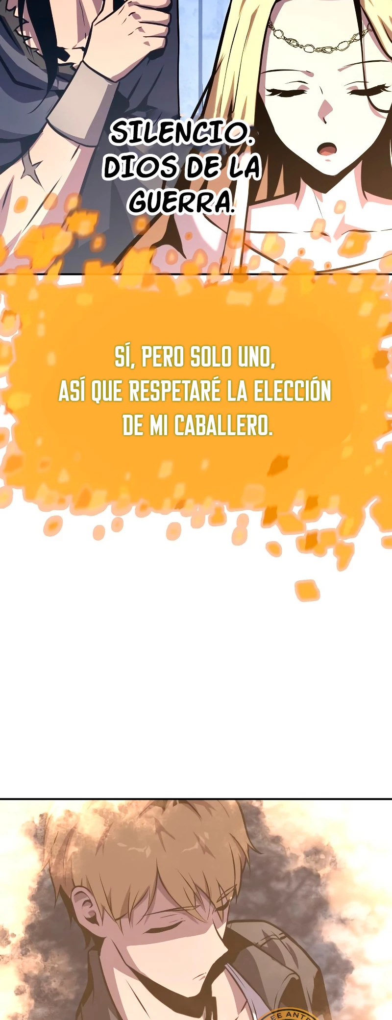 El Devoto Caballero capítulo 22, página 73