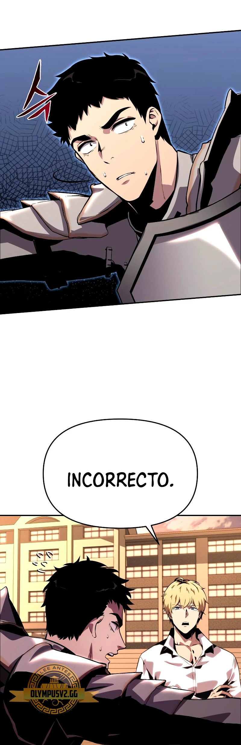 El Devoto Caballero capítulo 24, página 57
