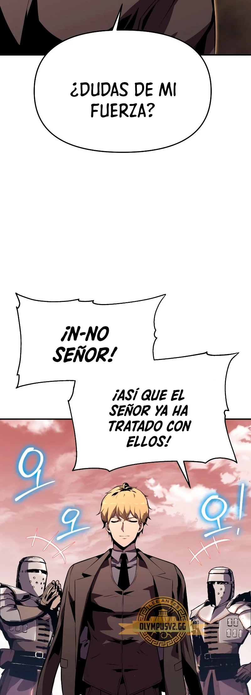 El Devoto Caballero capítulo 25, página 119