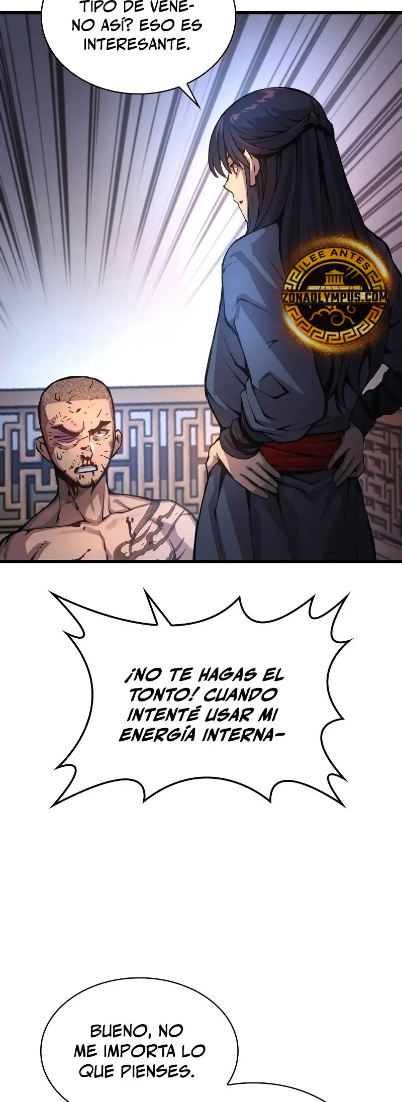 El Dios Caotico de Fuerza Extraordinaria capítulo 55, página 37