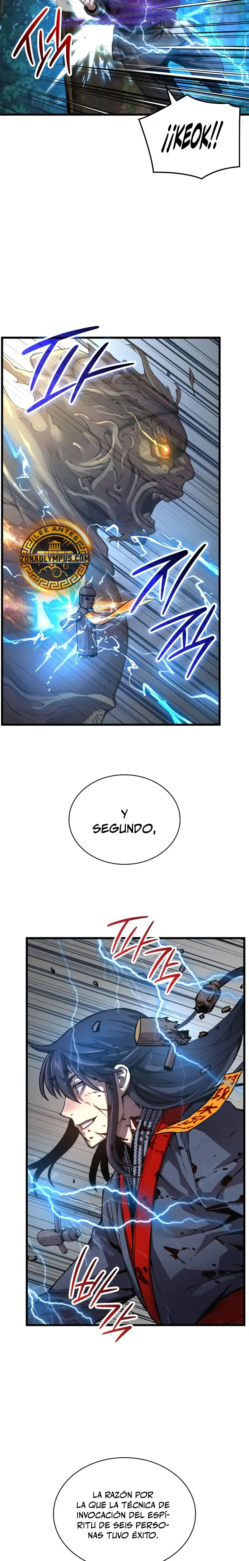 El Dios Caotico de Fuerza Extraordinaria capítulo 62, página 40