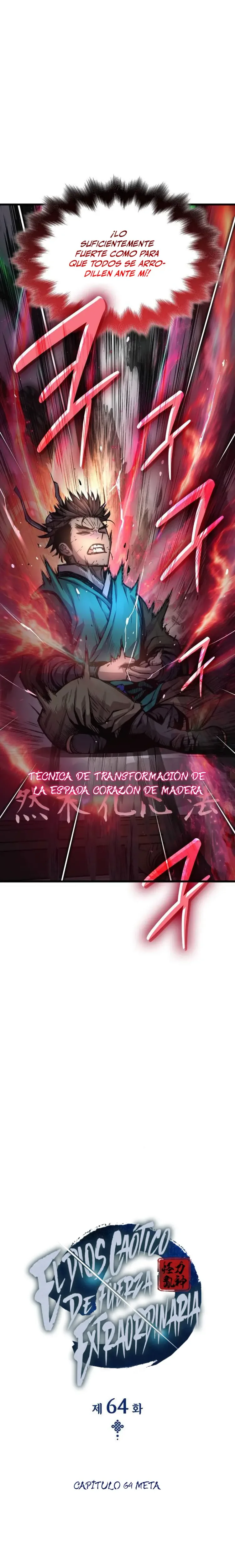 El Dios Caotico de Fuerza Extraordinaria capítulo 64, página 14