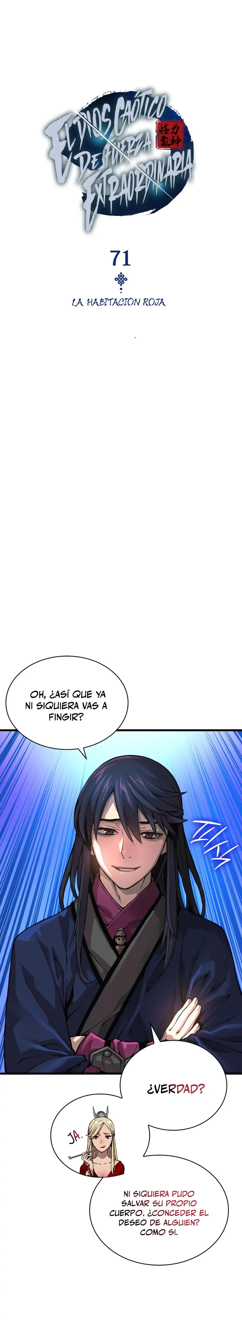 El Dios Caotico de Fuerza Extraordinaria capítulo 71, página 18