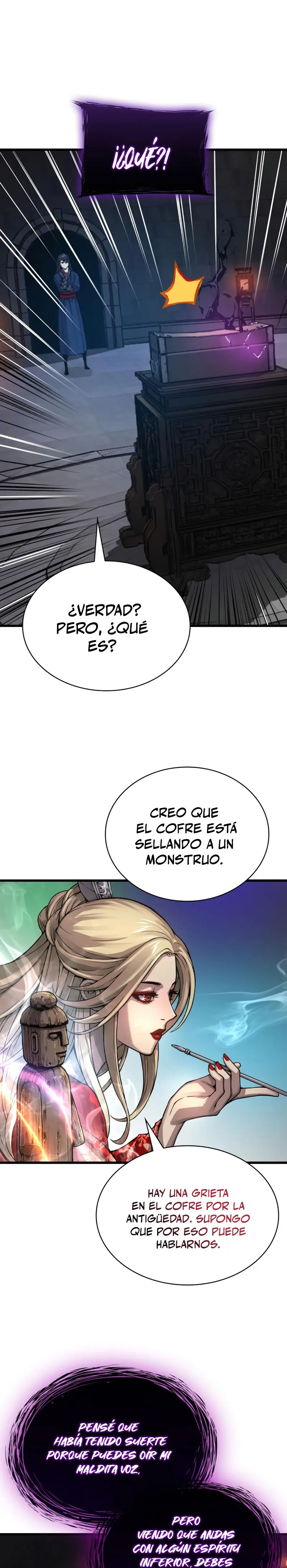 El Dios Caotico de Fuerza Extraordinaria capítulo 71, página 19