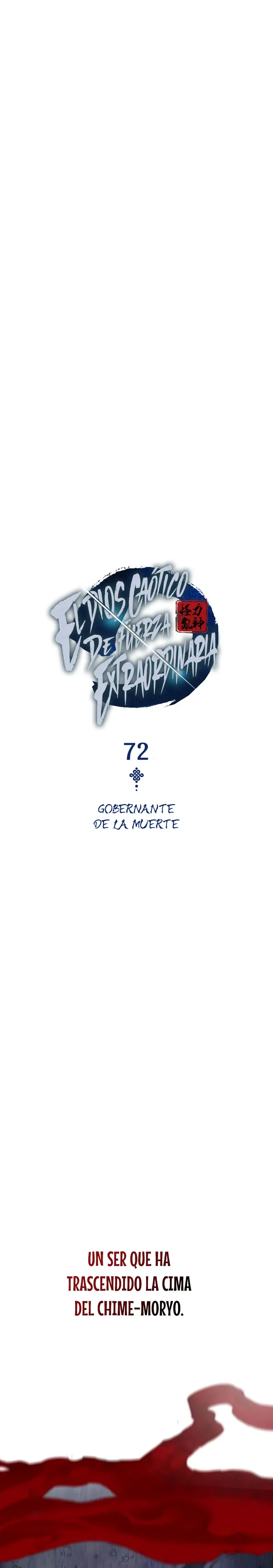 El Dios Caotico de Fuerza Extraordinaria capítulo 72, página 3