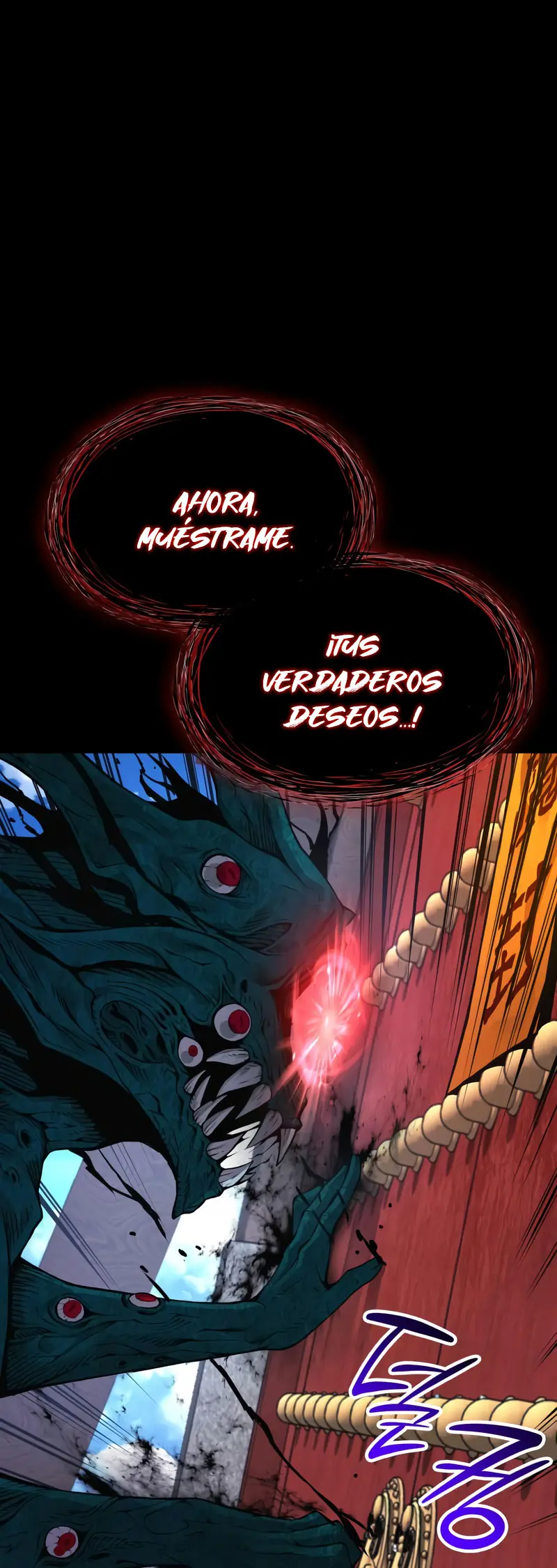 El Dios Caotico de Fuerza Extraordinaria capítulo 85, página 27