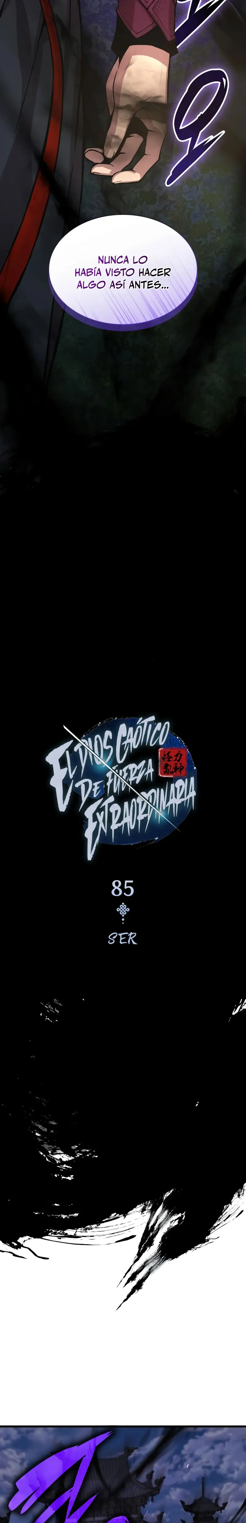 El Dios Caotico de Fuerza Extraordinaria capítulo 85, página 45