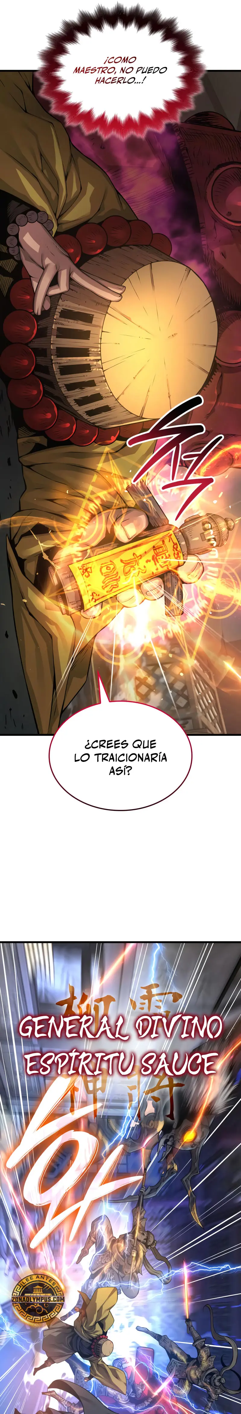 El Dios Caotico de Fuerza Extraordinaria capítulo 103, página 36