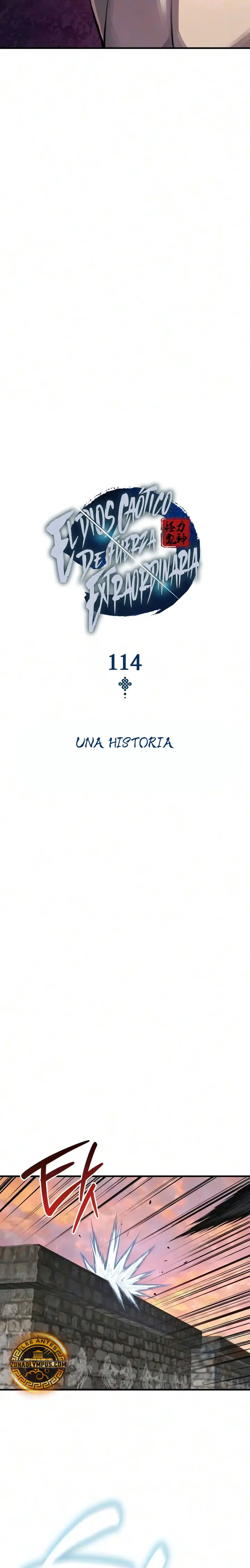 El Dios Caotico de Fuerza Extraordinaria capítulo 114, página 11