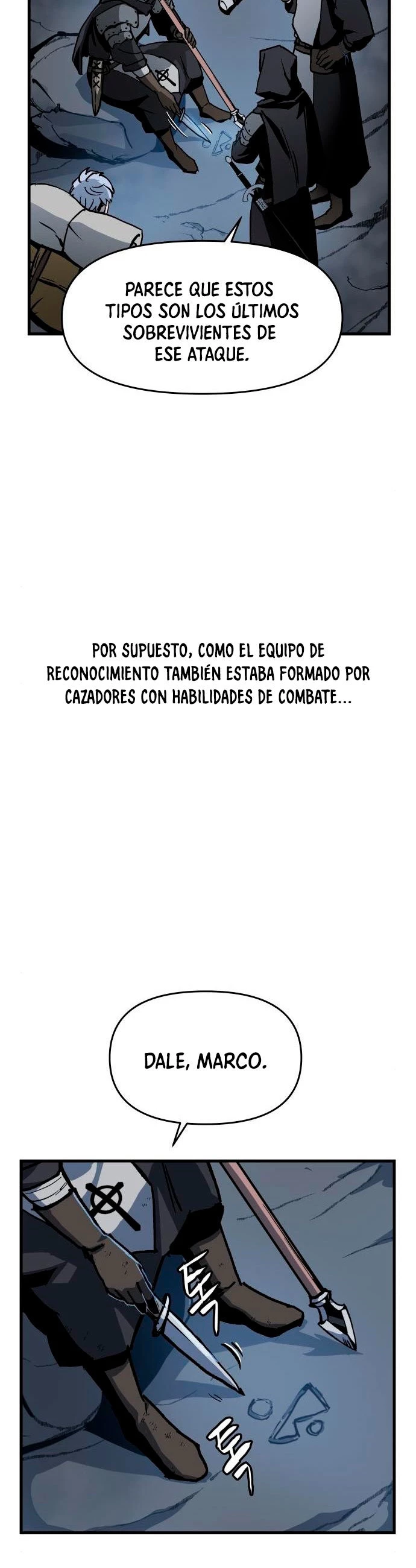 el Dios de la Batalla Suicida capítulo 3, página 37