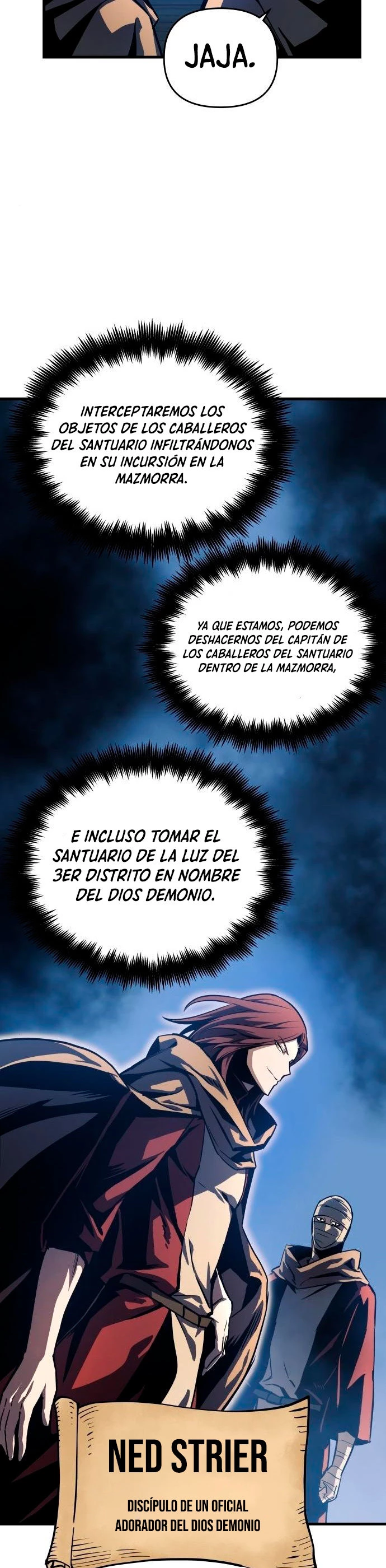el Dios de la Batalla Suicida capítulo 8, página 34