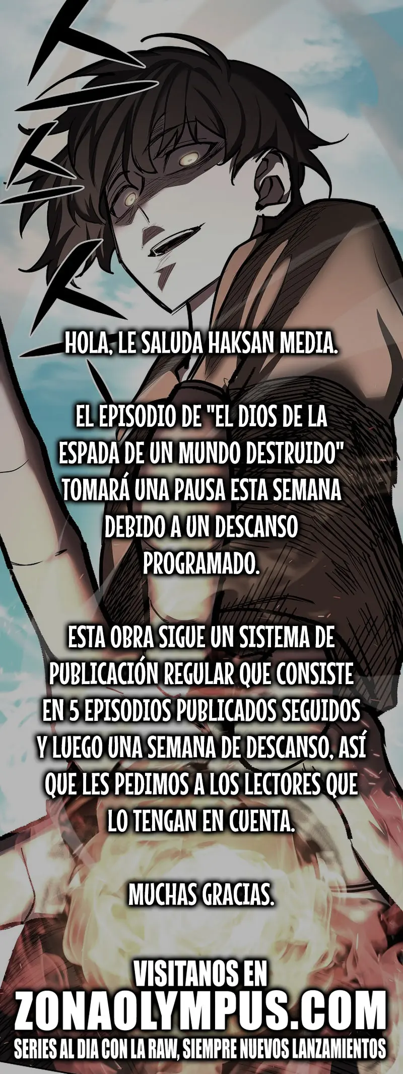 El Dios de la Espada de un Mundo Destruido capítulo 24.05, página 1