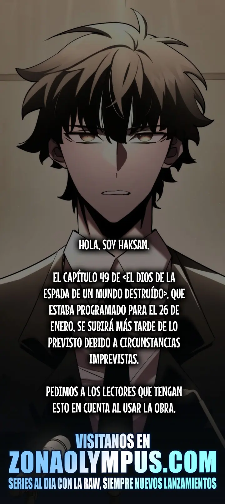 El Dios de la Espada de un Mundo Destruido capítulo 48.1, página 1