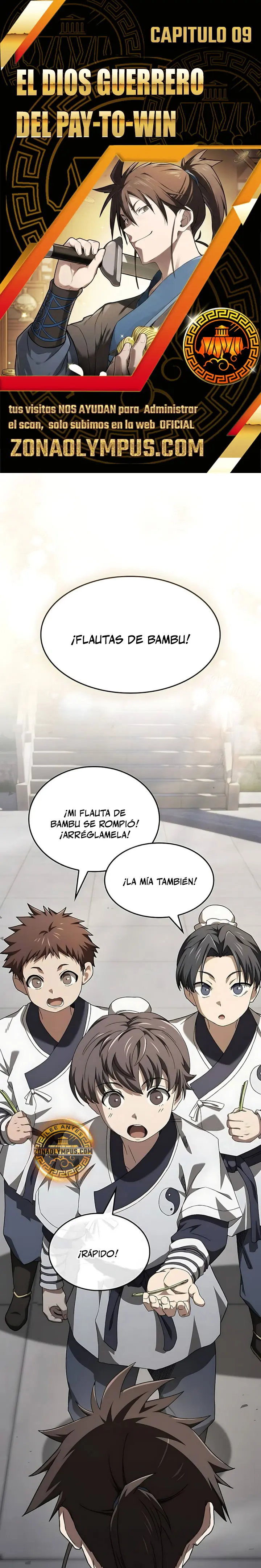 El Dios Guerrero del Pay-to-Win capítulo 9, página 1