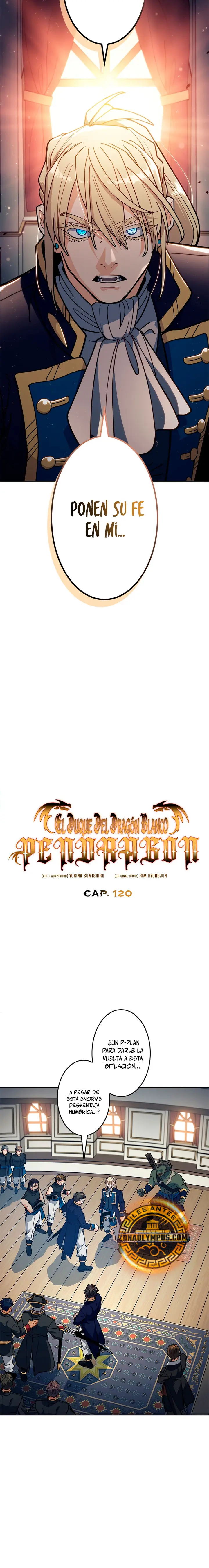 El Duque del dragón blanco: Pendragon capítulo 120, página 4