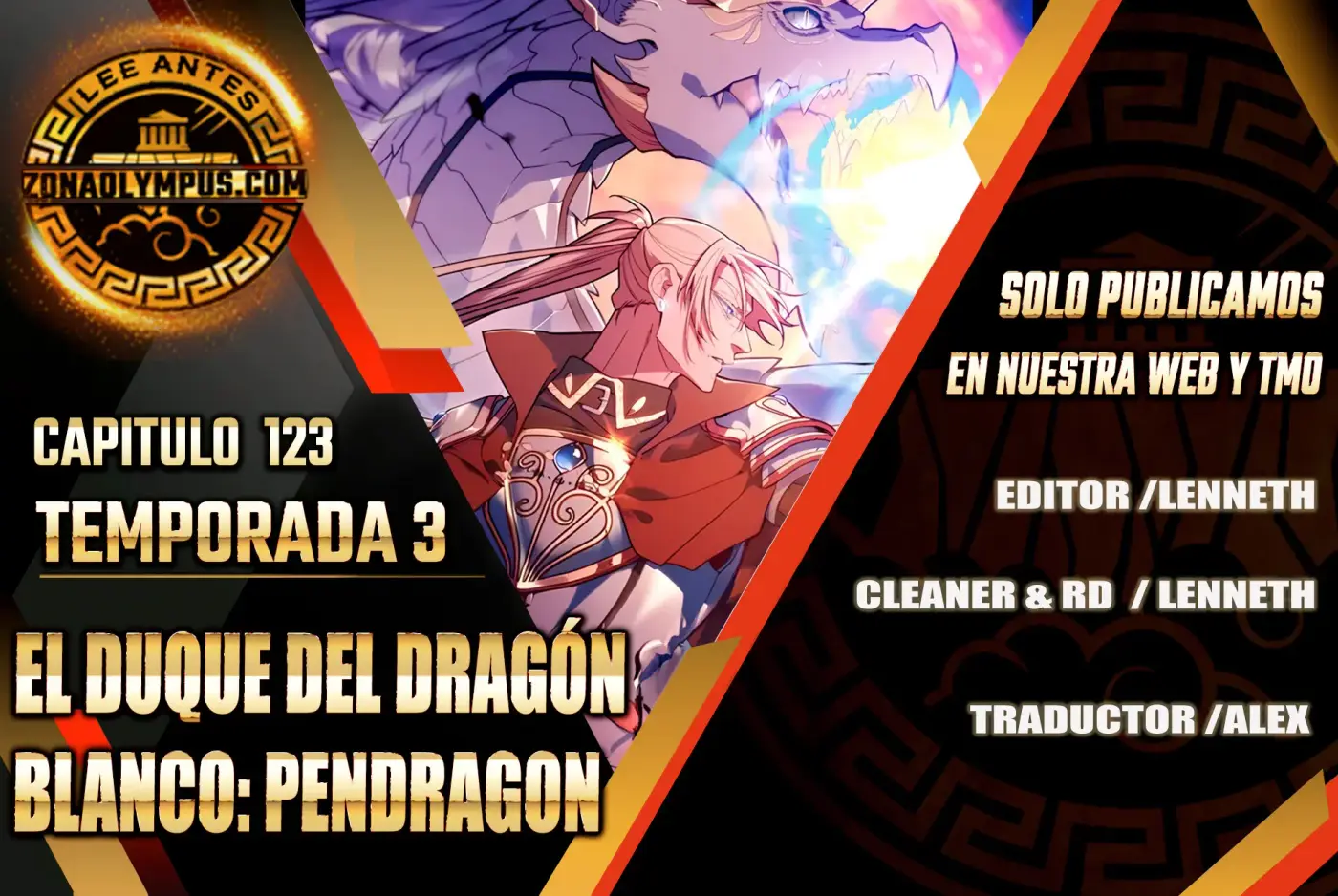 El Duque del dragón blanco: Pendragon capítulo 123, página 2