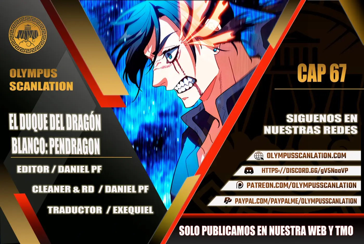 El Duque del dragón blanco: Pendragon capítulo 67, página 1