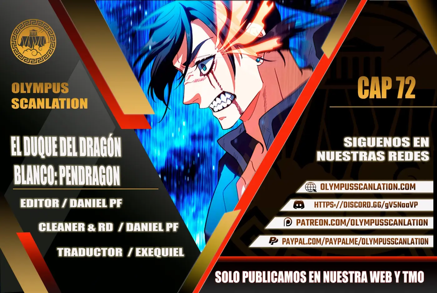 El Duque del dragón blanco: Pendragon capítulo 72, página 1