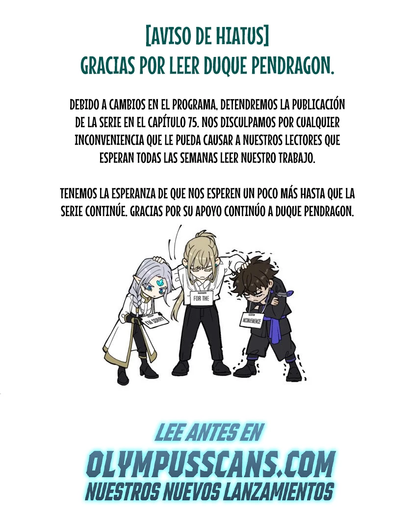 El Duque del dragón blanco: Pendragon capítulo 75.05, página 1