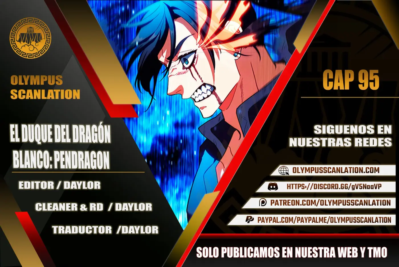 El Duque del dragón blanco: Pendragon capítulo 95, página 1