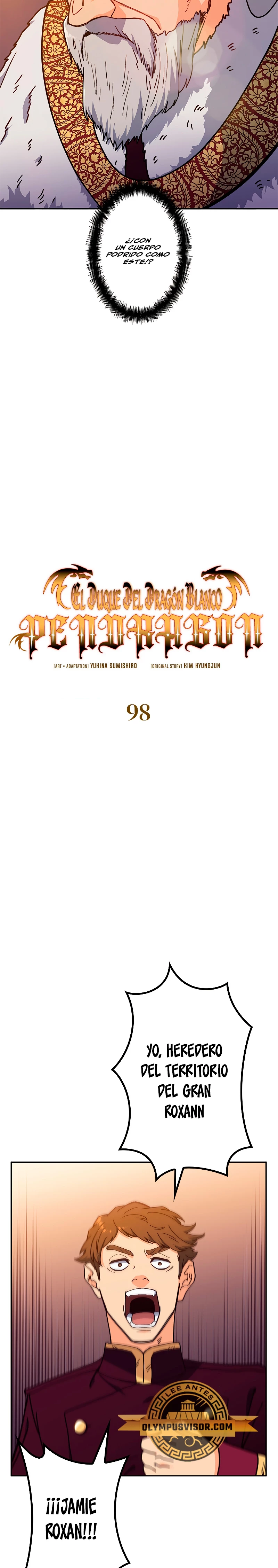 El Duque del dragón blanco: Pendragon capítulo 98, página 4