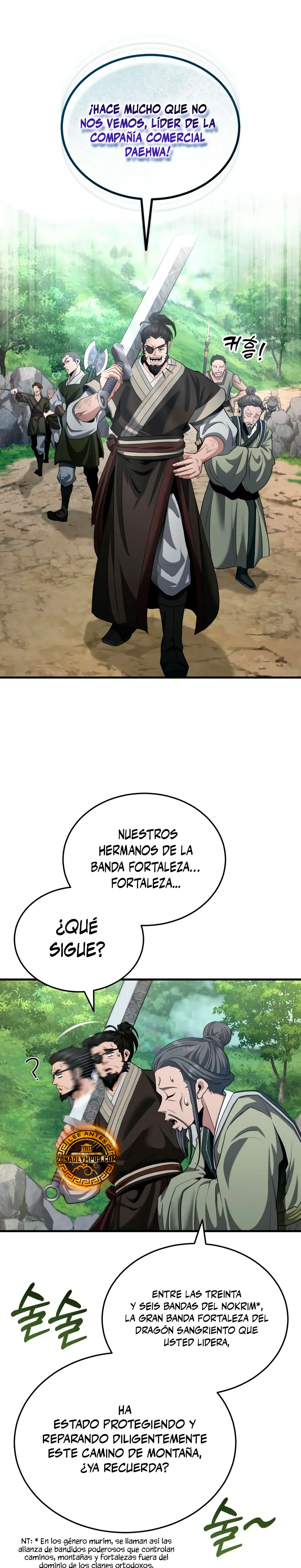 El enfermo terminal joven maestro Baek capítulo 49, página 20
