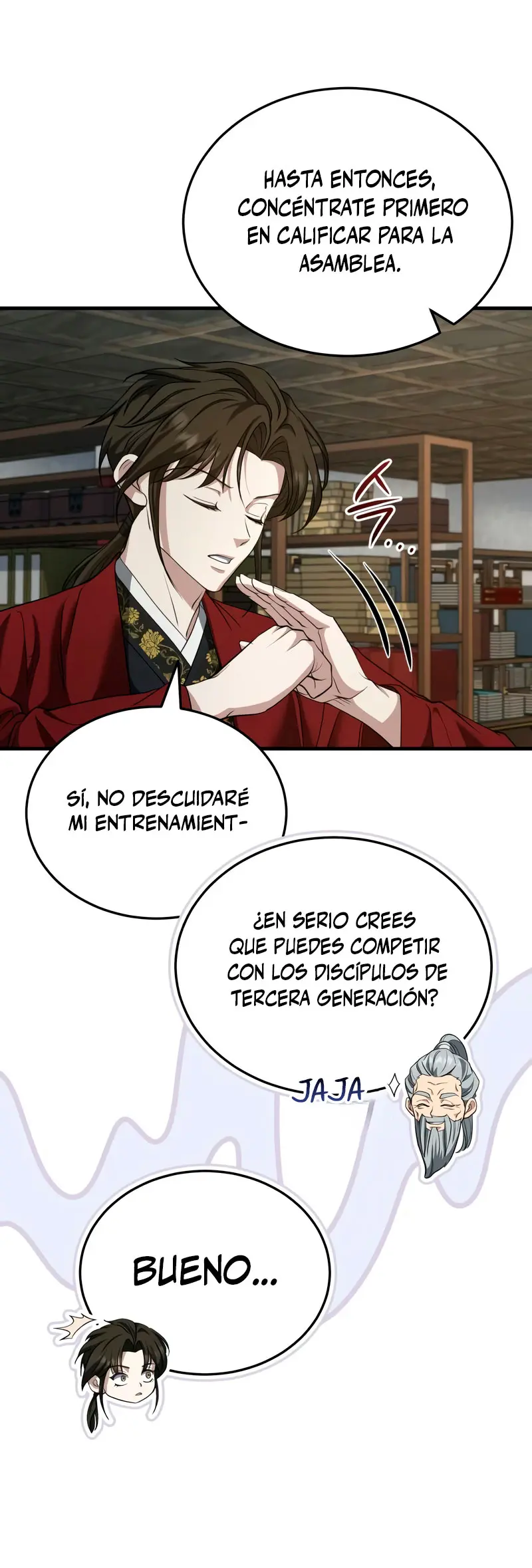 El enfermo terminal joven maestro Baek capítulo 47, página 14