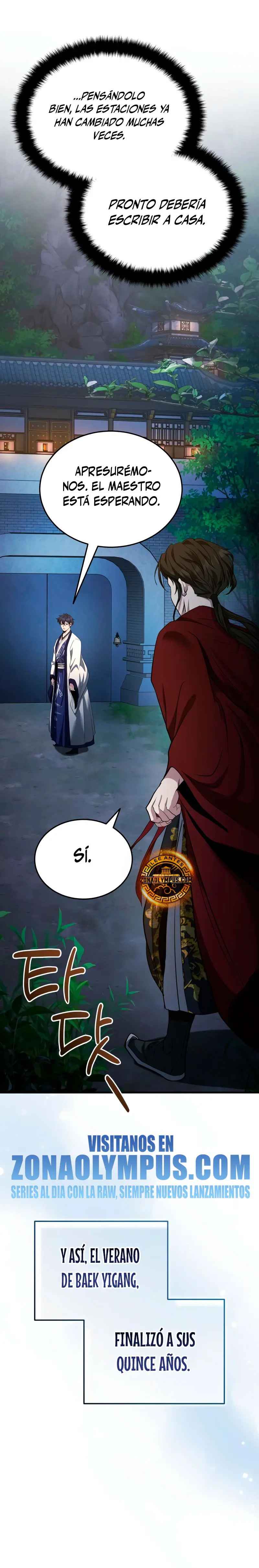 El enfermo terminal joven maestro Baek capítulo 47, página 40