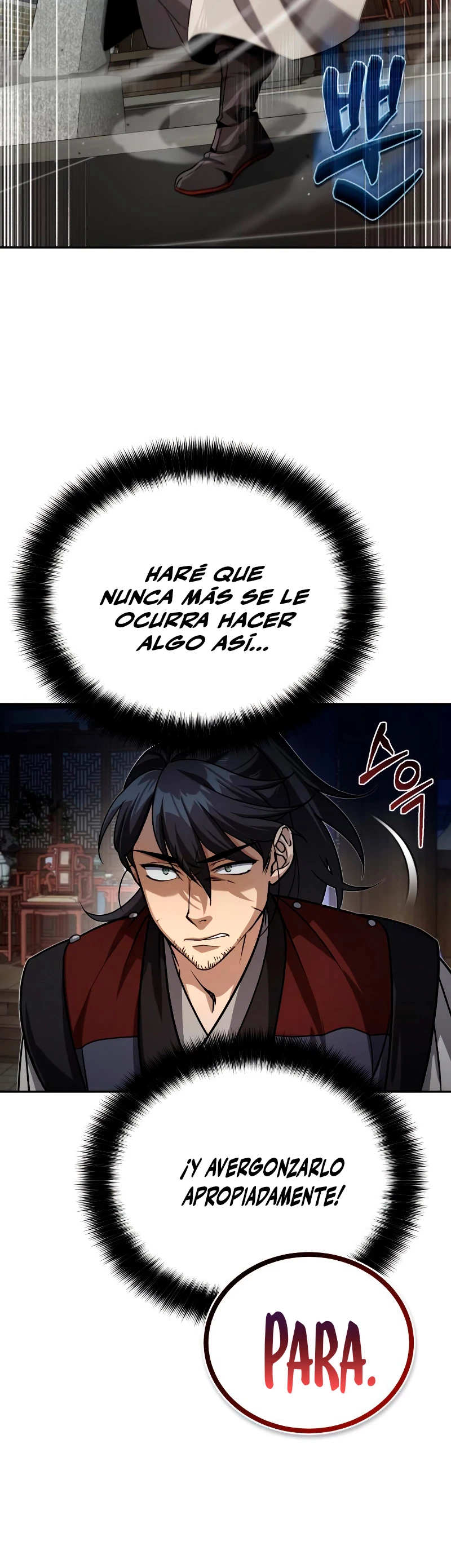 El enfermo terminal joven maestro Baek capítulo 3, página 35