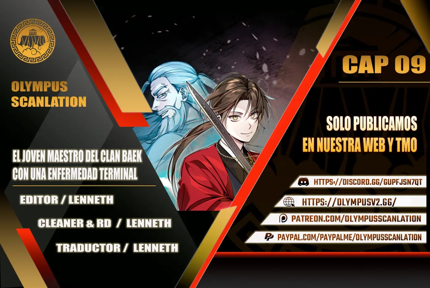El enfermo terminal joven maestro Baek capítulo 9, página 1