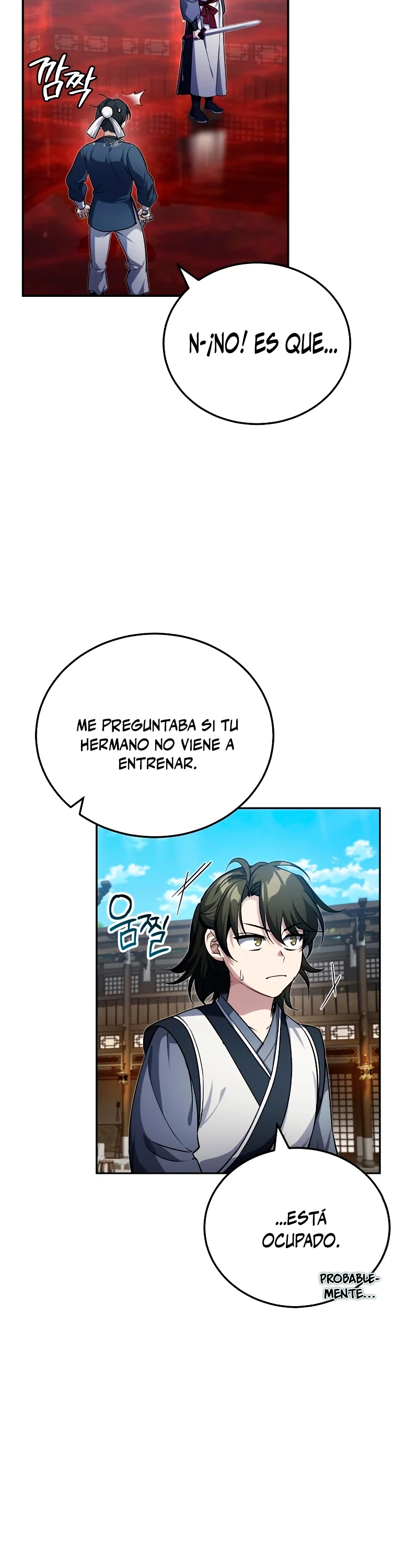 El enfermo terminal joven maestro Baek capítulo 10, página 41