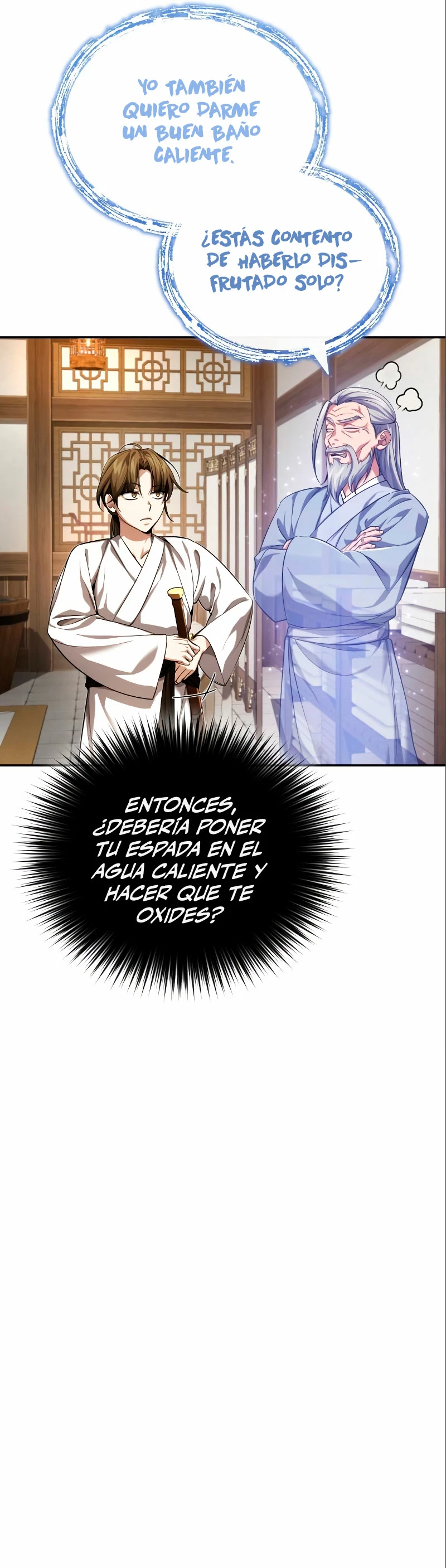 El enfermo terminal joven maestro Baek capítulo 18, página 14