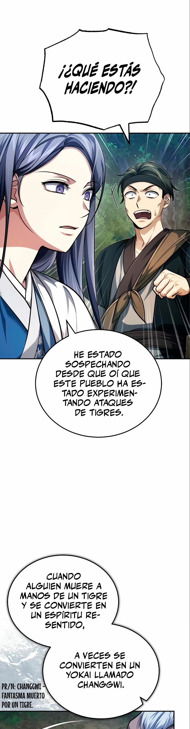 El enfermo terminal joven maestro Baek capítulo 18, página 53
