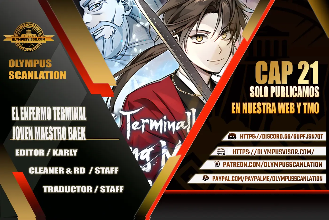 El enfermo terminal joven maestro Baek capítulo 21, página 1