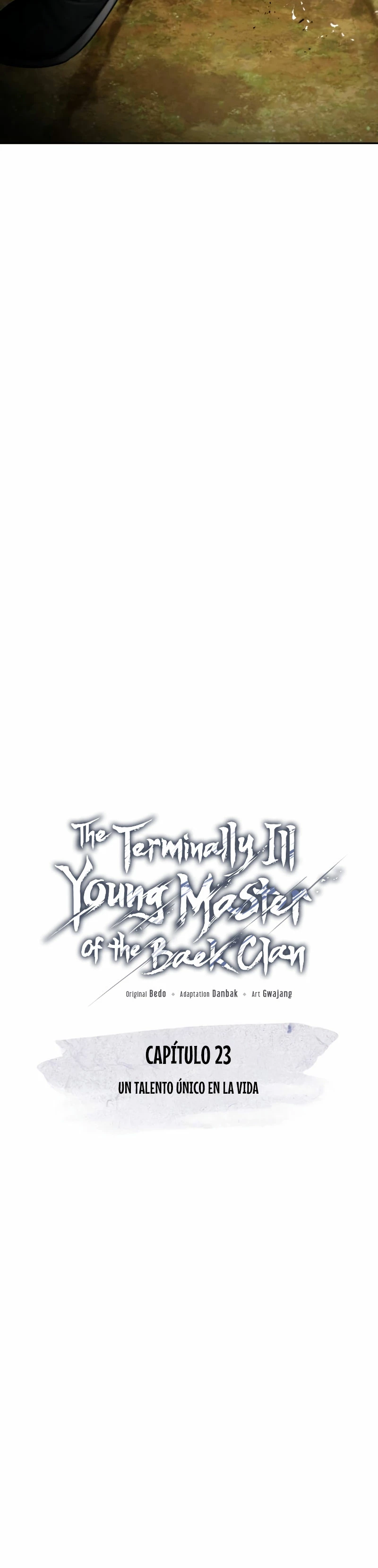 El enfermo terminal joven maestro Baek capítulo 23, página 12