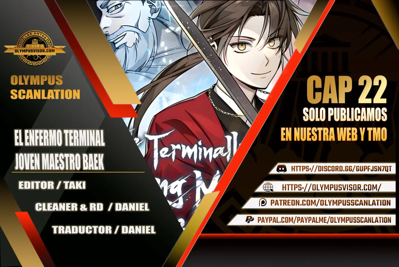 El enfermo terminal joven maestro Baek capítulo 22, página 1