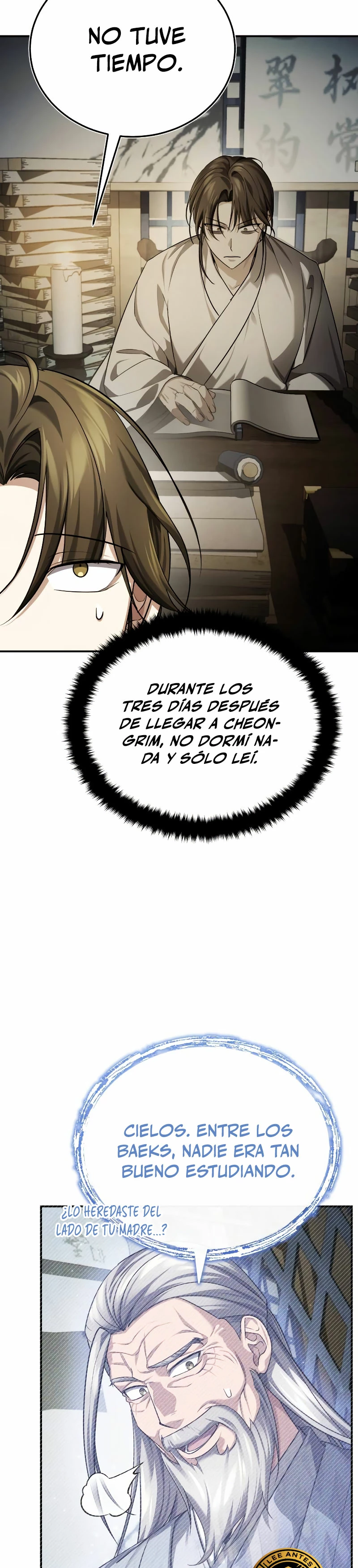El enfermo terminal joven maestro Baek capítulo 36, página 16