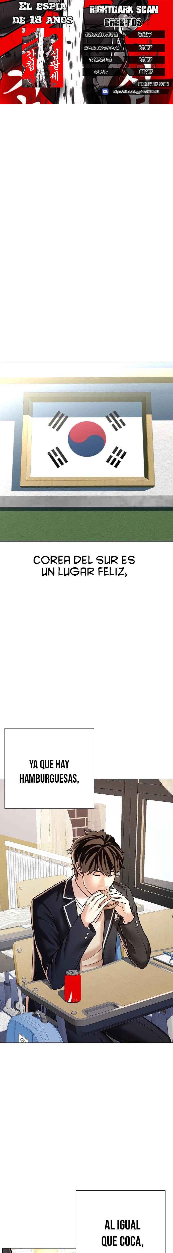 El espía de 18 años. capítulo 1, página 2