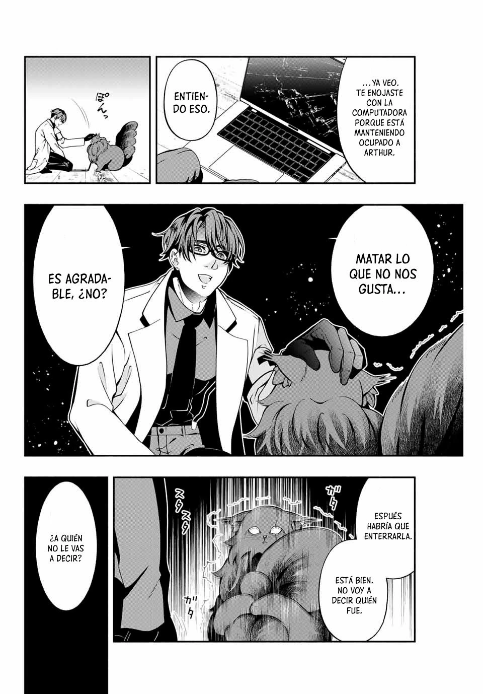 El Gato Negro Y El Soldado capítulo 11, página 8